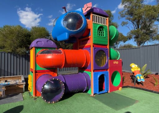 A couple in Darley, Australia, transformed their garden into a McDonald's playground for their kids, creating a unique, fun-filled space that delights the entire neighborhood.