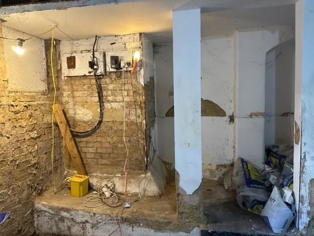 Basement flat in London's Crouch End on sale for £159,000. Requires full renovation and necessary consents. Unique opportunity for homeowners and investors.