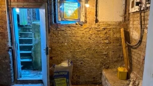 Basement flat in London's Crouch End on sale for £159,000. Requires full renovation and necessary consents. Unique opportunity for homeowners and investors.