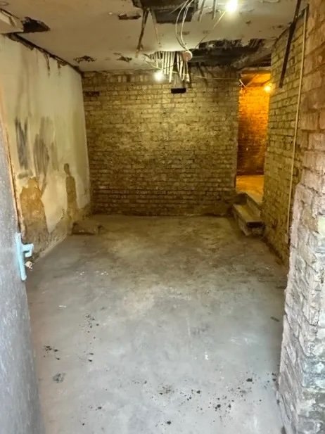 Basement flat in London's Crouch End on sale for £159,000. Requires full renovation and necessary consents. Unique opportunity for homeowners and investors.