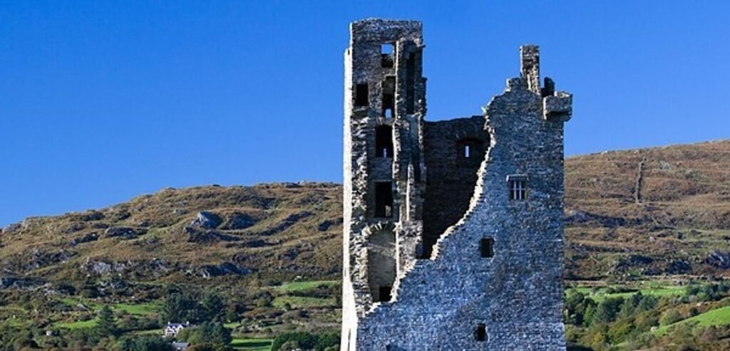 Own a piece of history: 464-year-old Castle Donovan in Cork, Ireland, for sale at £170,000. Boasting a 60ft tower and 3 acres, this ancient fortress needs major restoration.