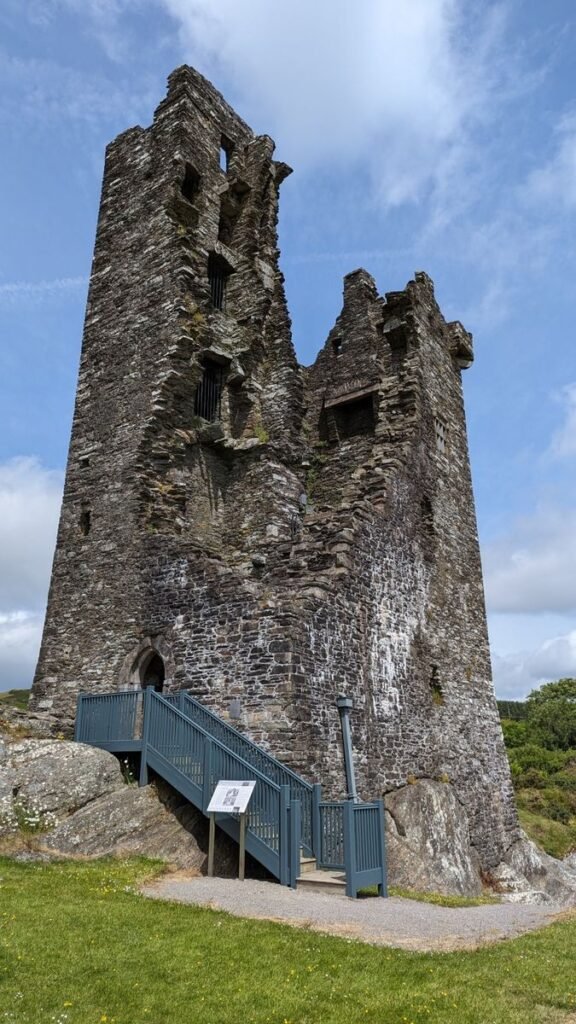 Own a piece of history: 464-year-old Castle Donovan in Cork, Ireland, for sale at £170,000. Boasting a 60ft tower and 3 acres, this ancient fortress needs major restoration.