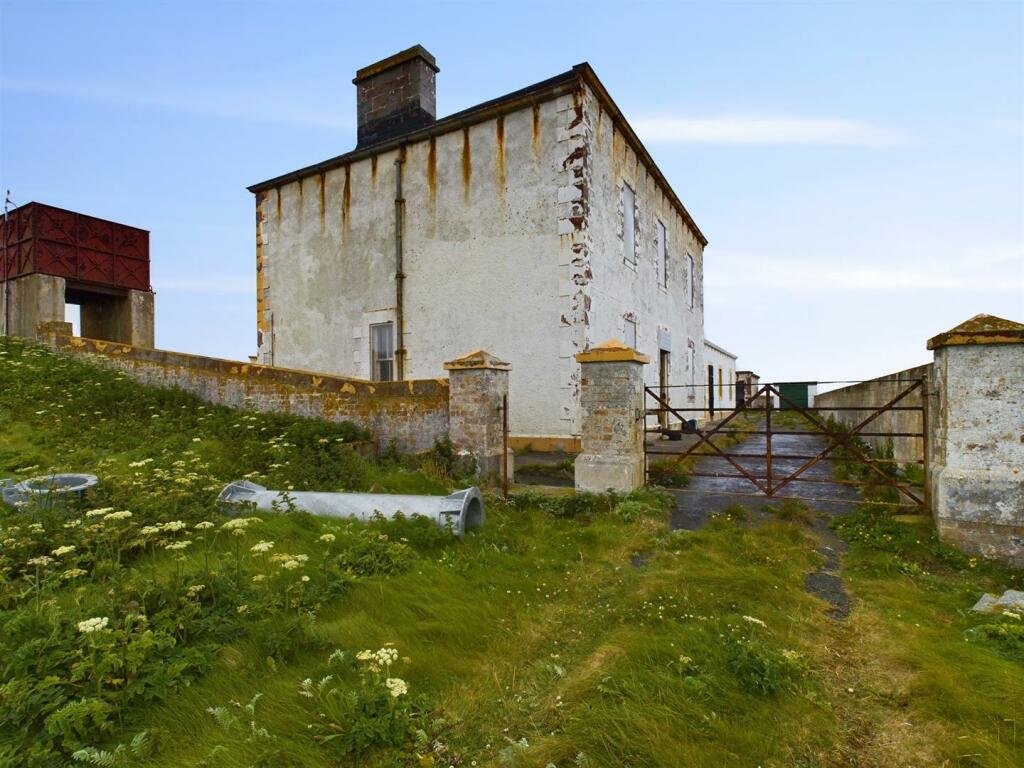 Own a piece of solitude on the uninhabited island of Copinsay with a 7-bedroom lighthouse for just £80,000. Includes quad bikes, sailing dinghy, solar panels, and helicopter pads.