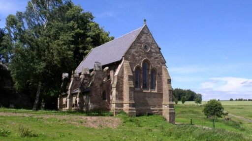 Prince William rents out St Denis’s Chapel on the Duchy of Cornwall estate for £795/month. The 1,200 sq ft space features stained glass windows and a kitchenette.