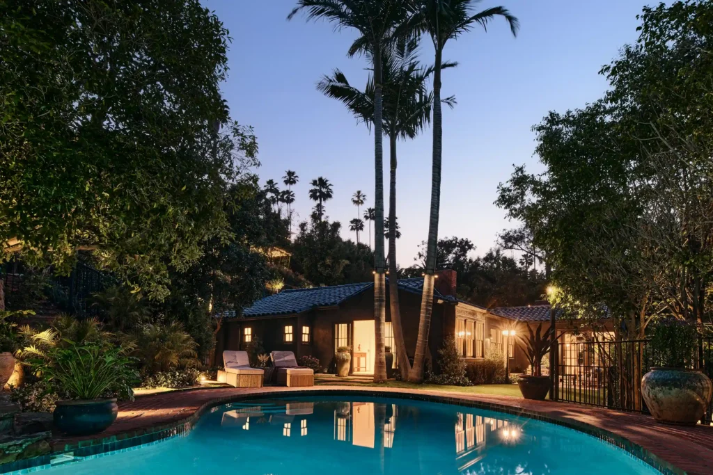 Stunning LA home once owned by Orlando Bloom is up for sale at $5M. Featuring 4 bedrooms, city views, and an outdoor pool, this 3,310 sq ft property offers endless possibilities.
