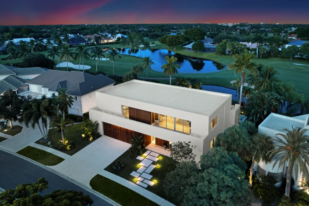 Hurricane-proof mansion in Boca Raton, Florida, listed for $6.85M. This 5-bed, 7-bath home offers luxury living with hurricane resilience and resort-style amenities.