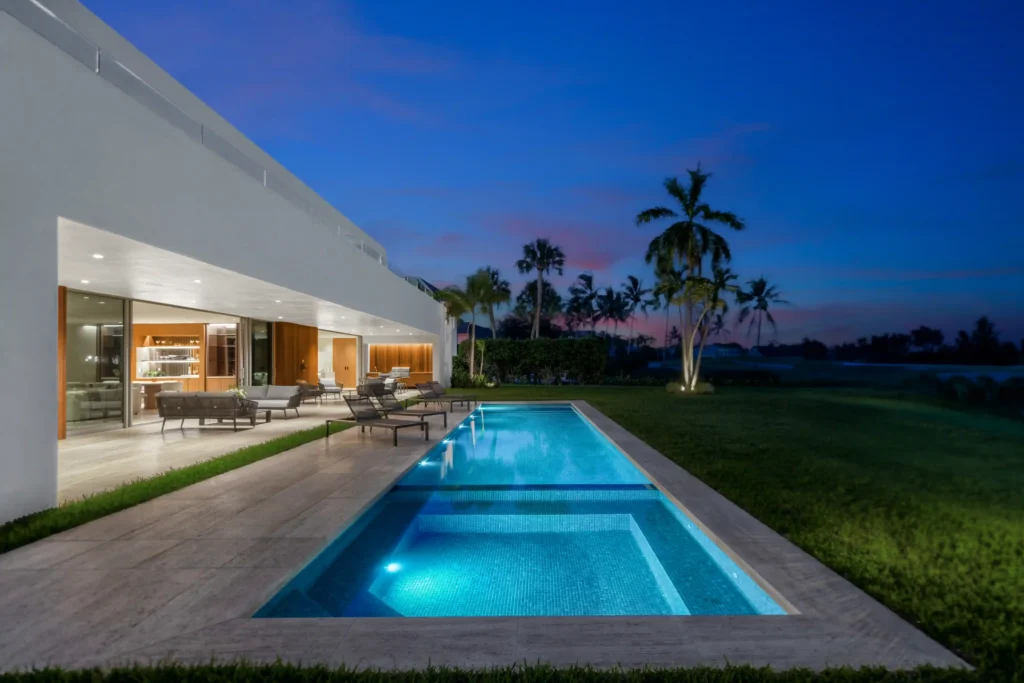 Hurricane-proof mansion in Boca Raton, Florida, listed for $6.85M. This 5-bed, 7-bath home offers luxury living with hurricane resilience and resort-style amenities.