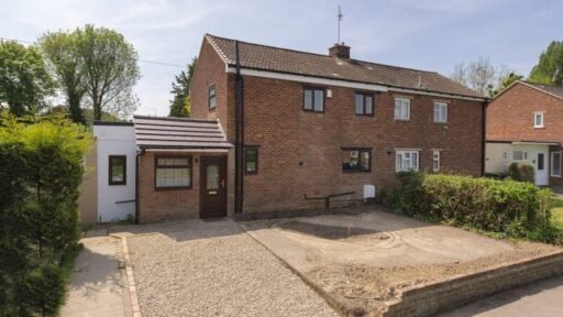 Newly refurbished £400,000 family home in Paddock Wood features a quirky, cramped WC setup, leaving potential buyers puzzled despite its spacious garden and modern updates.