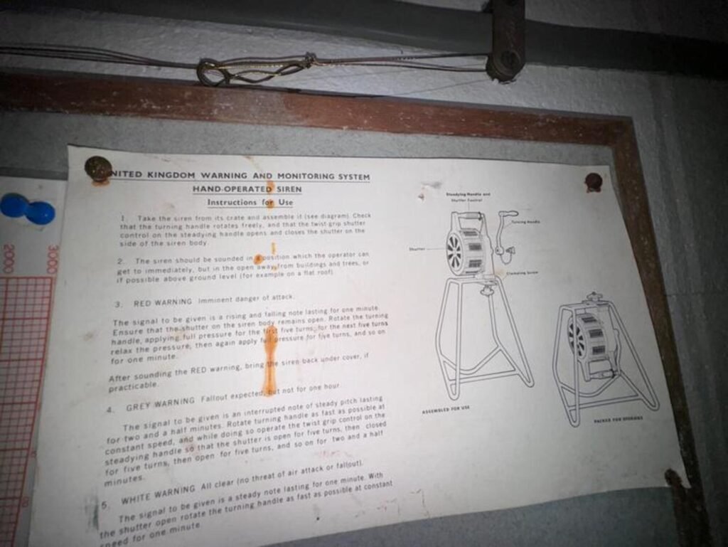 A 1950s nuclear bunker in Derbyshire is on the market for just £15,000, offering a piece of Cold War history with quirky features, perfect for a unique property investment.