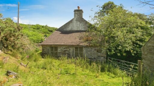 Idyllic 3-bed cottage in Welsh countryside for sale at just £140,000, but with a catch—extensive damage means no unaccompanied or internal viewings allowed. Perfect for renovators!