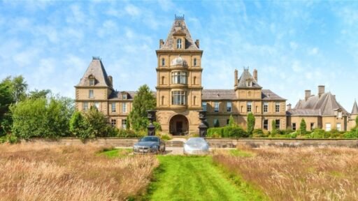 Stunning four-bedroom Great Hall, located in gardens designed by Capability Brown, is for sale at £700,000. Boasting 6,500 sq ft, original features, and private gardens.