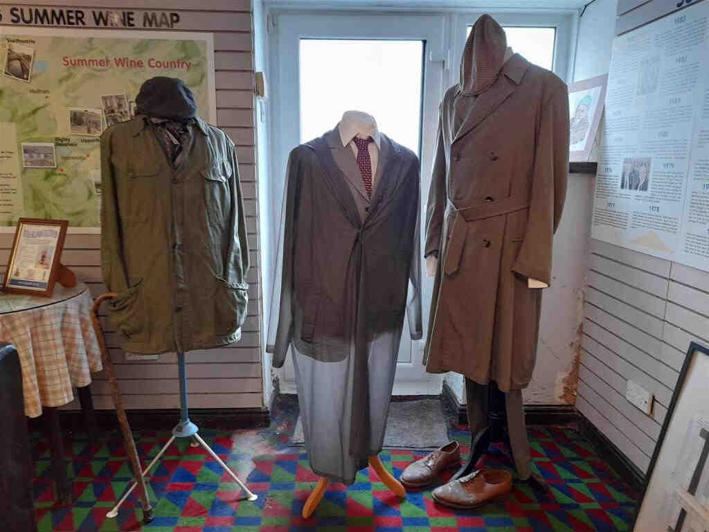 Own a piece of TV history! Last of the Summer Wine shop and exhibition in Holmfirth, featuring props, costumes, and souvenirs, is up for sale at a bargain price of £19,950.