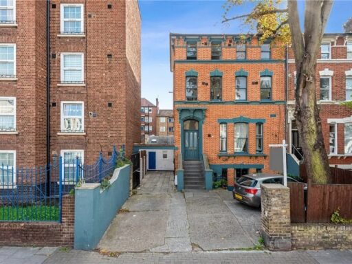 A tiny one-bedroom flat in Hackney, likened to a "shed," has gone viral after being listed for £525,000, stunning viewers with its small size compared to neighboring homes.