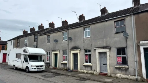 Seven mid-terraced houses in Carlisle are up for auction, offering an affordable investment opportunity at less than half the average London house price. Ideal for developers!