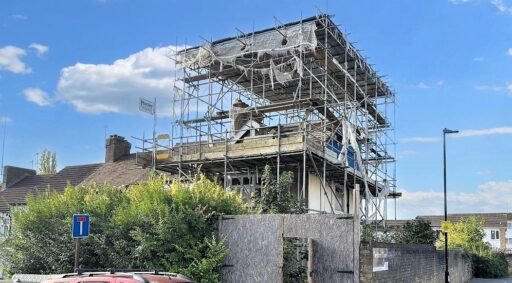 London’s £450k ‘fixer-upper’ with collapsing ceilings and mold offers a unique investment opportunity in Palmers Green, with planning permission for two flats.