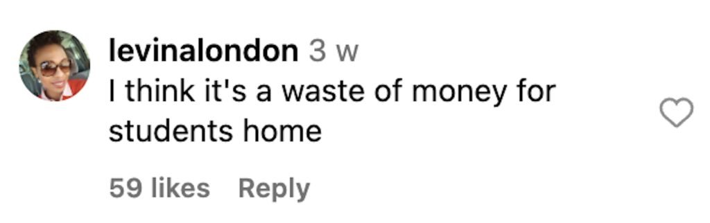 Social media comment on the post of Property investor’s £50,000 renovation of a student house sparks debate, featuring a ‘Moon Room’ with LED-lit moon and starry ceiling to redefine student housing.