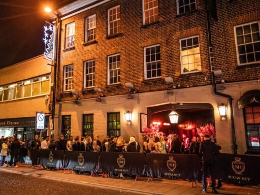 Iconic Sugar Hut nightclub from TOWIE fame hits the market for £3.85M; a Grade II listed venue in Essex with 13,000 sq ft, rich history, and nightclub license.