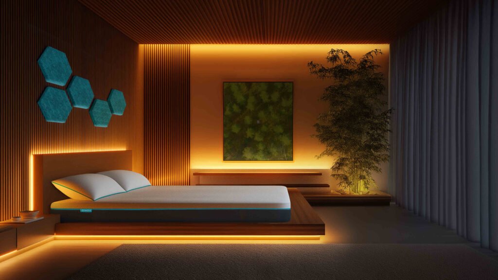 A luxury beach retreat in Suffolk offers sleep-deprived Brits a high-tech getaway with sunrise-aligned blinds, acoustic panels, and Simba mattresses. Opens July 2025.