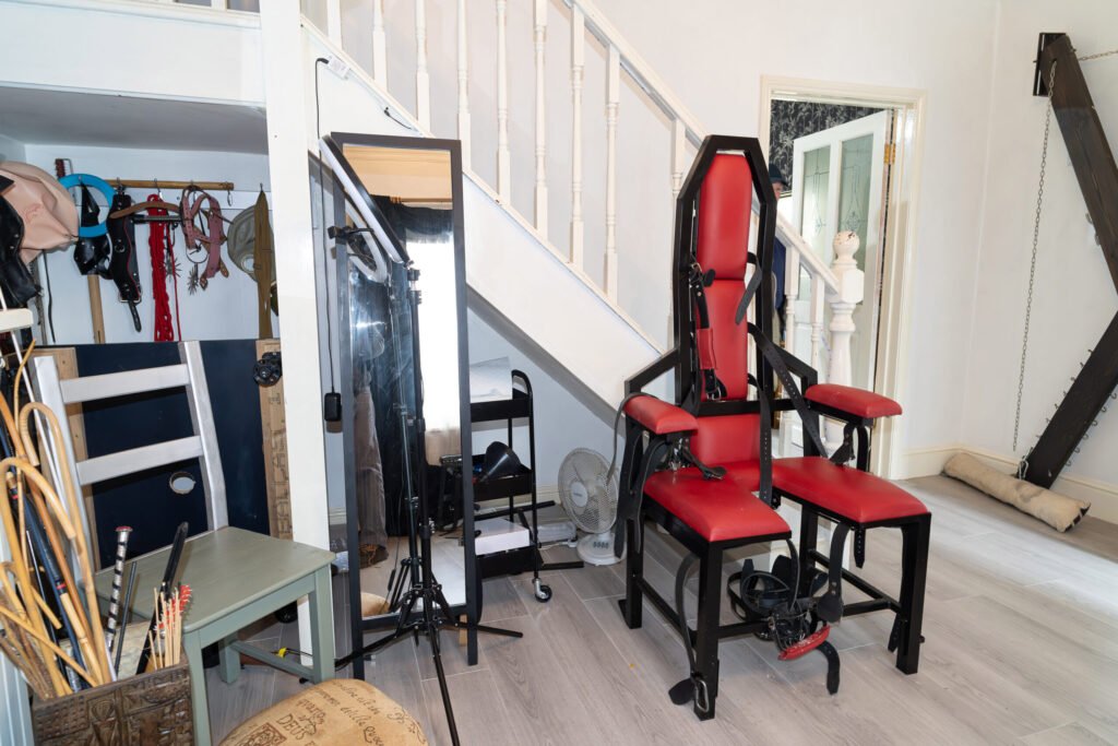 Two-bedroom Newport home hits the market for £125,000, hiding a secret fetish room with bondage gear. Ideal for investors, it generates £9,100 annual rental income.