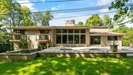 Ohio home goes viral for its underground saltwater pool, likened to a "spaceship." Hidden under skylights, this futuristic feature elevates the $2.5M luxury property.