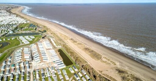 Own a slice of Skegness coastline for as little as £50,000! Four beach plots, totaling 83.7 acres, offer stunning North Sea views and proximity to top attractions.