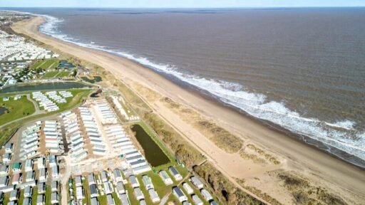 Own a slice of Skegness coastline for as little as £50,000! Four beach plots, totaling 83.7 acres, offer stunning North Sea views and proximity to top attractions.