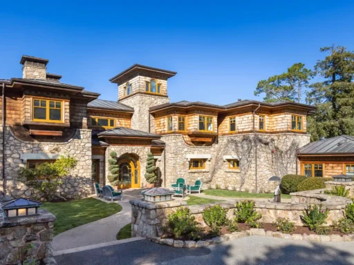 Hollywood composer Alan Silvestri lists his £12.8M Los Angeles estate, featuring 8 beds, 10 baths, a music studio, and panoramic ocean views in Carmel Highlands.