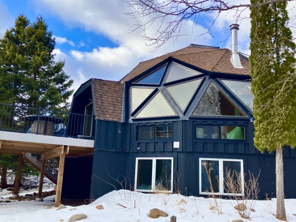 Stunning geodesic dome cabin on Lake Superior, Minnesota, hits the market for £1m. With breathtaking views, modern updates, and a lakeside deck, it offers a magical retreat.