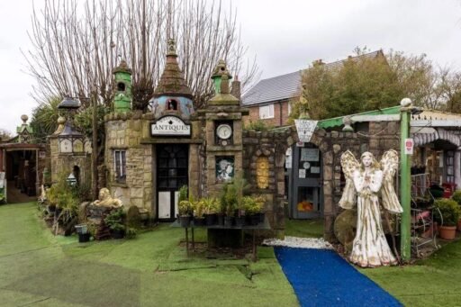 A quirky bungalow in Wigan with its own garden centre and whimsical decor is on the market for £495,000 - offering unique living space and exciting development potential.