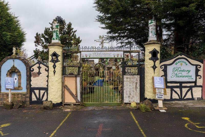 A quirky bungalow in Wigan with its own garden centre and whimsical decor is on the market for £495,000 - offering unique living space and exciting development potential.