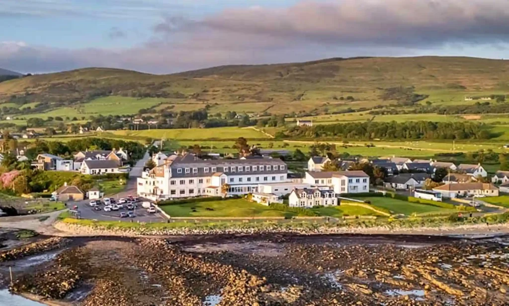 Historic Kinloch Hotel on the Isle of Arran, overlooking Paul McCartney's beloved Kintyre, is for sale after 71 years. A rare chance to own a Scottish retreat.