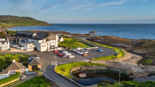 Historic Kinloch Hotel on the Isle of Arran, overlooking Paul McCartney's beloved Kintyre, is for sale after 71 years. A rare chance to own a Scottish retreat.