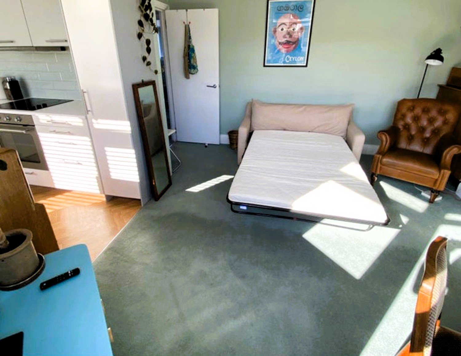 A London landlord sparked outrage by listing a £750-a-month rental where tenants must sleep on a sofa, share space with tourists, and act as a live-in Airbnb host.