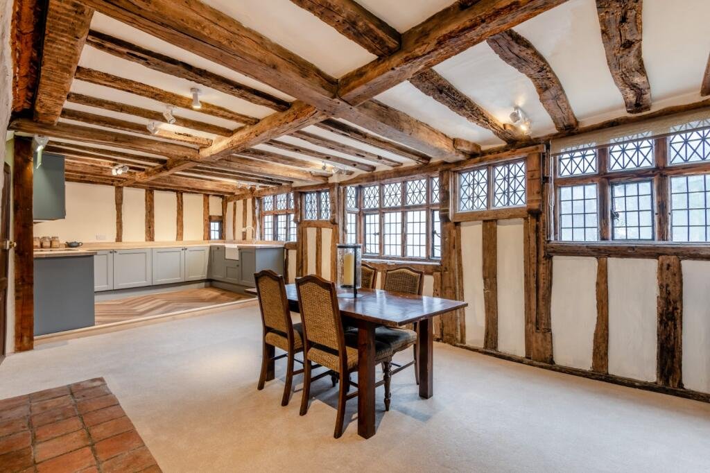 Historic Canterbury home where knights plotted to kill Thomas Becket hits market for £750,000 - features Norman undercroft, timber frame, and modern comforts.