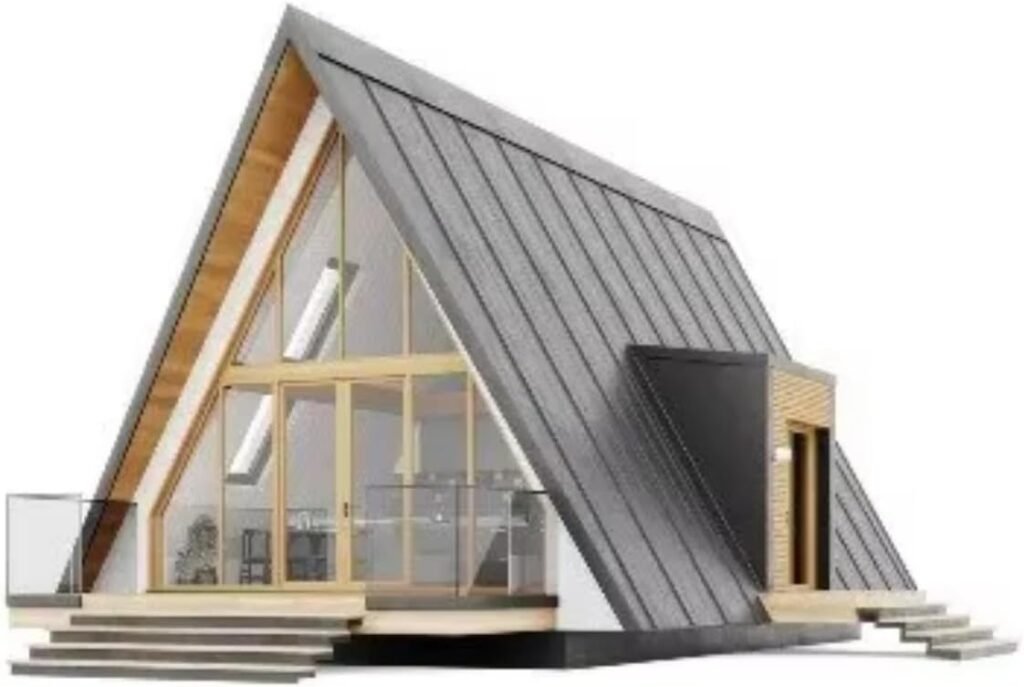 A tiny three-bedroom prefab home is on sale for just over £15,500. Portable and easy to assemble, it includes a kitchen, living room and bathroom, and can be built in a week.