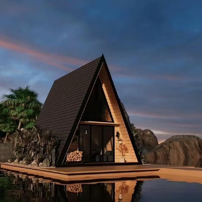 A tiny three-bedroom prefab home is on sale for just over £15,500. Portable and easy to assemble, it includes a kitchen, living room and bathroom, and can be built in a week.