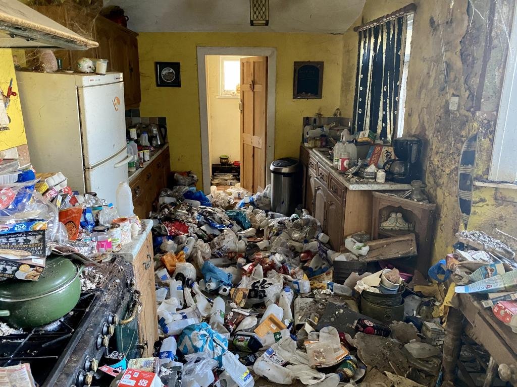 Once dubbed Britain’s most disgusting home, a rubbish-filled house in Plymouth has been transformed into a stunning family property and is now on sale for £300,000.