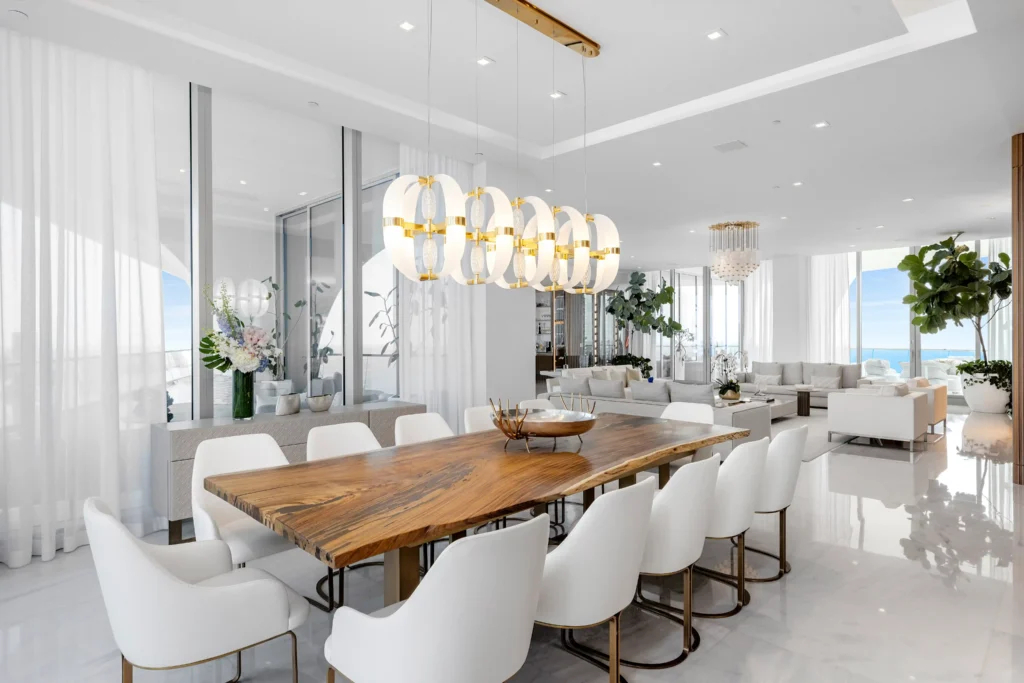 A \$28.6m Miami penthouse once owned by crypto billionaire Adam Weitsman boasts 12ft ceilings, private spa, pool, and skyline views just steps from celeb-loved beaches.