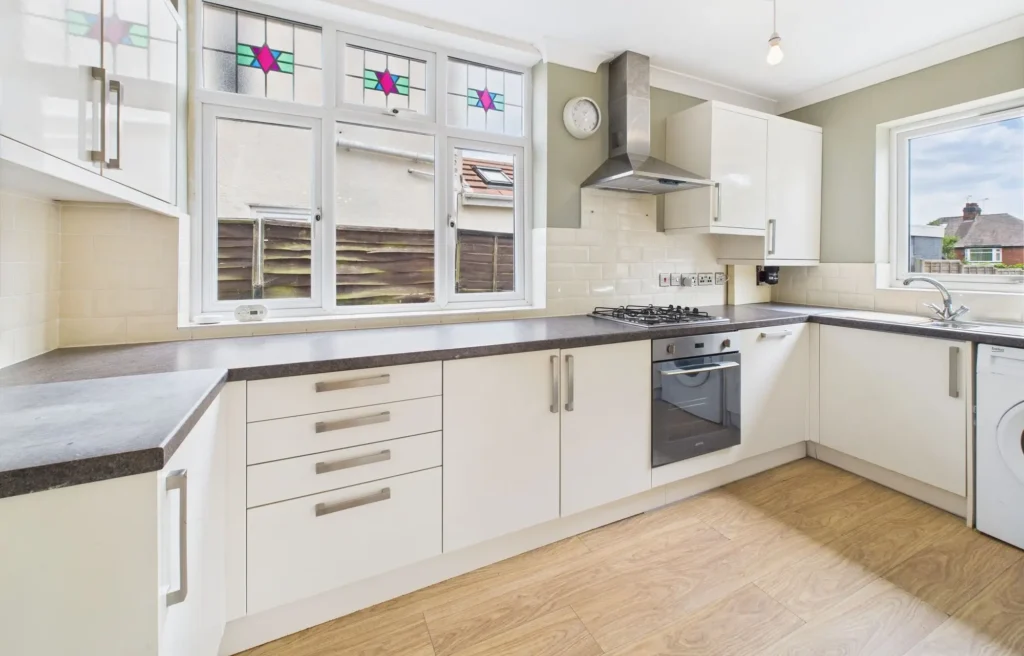 WW2 Anderson shelter turned garden bar boosts charm of £245K Stafford home - rare historical feature adds unique appeal to three-bed property on market.