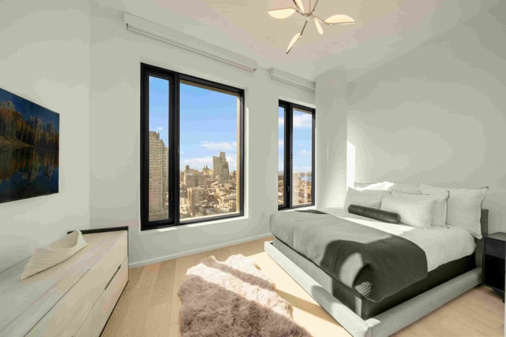 Ben Simmons has listed his \$17M Brooklyn penthouse in the Olympia Dumbo building, featuring skyline views, luxury interiors, and elite amenities after moving to LA.