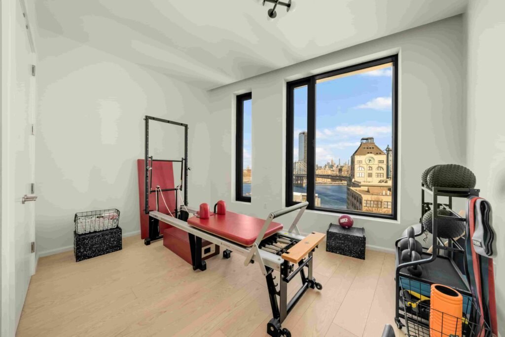 Ben Simmons has listed his \$17M Brooklyn penthouse in the Olympia Dumbo building, featuring skyline views, luxury interiors, and elite amenities after moving to LA.