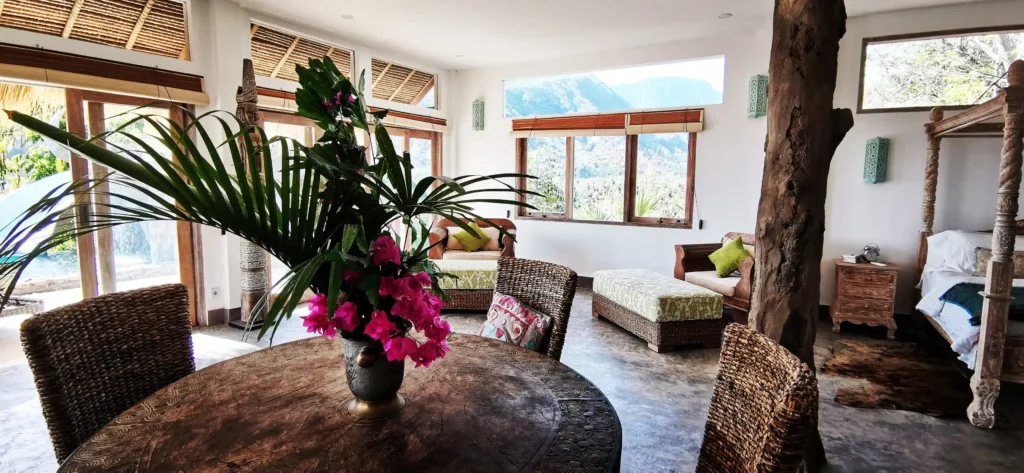 You can now rent the Dragon’s Nest Cottage in Bali on Airbnb for £60 a night – a fantasy stay with a rooftop pool, cave slide, and breathtaking views of sea and mountains.