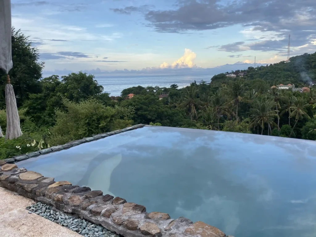 You can now rent the Dragon’s Nest Cottage in Bali on Airbnb for £60 a night – a fantasy stay with a rooftop pool, cave slide, and breathtaking views of sea and mountains.