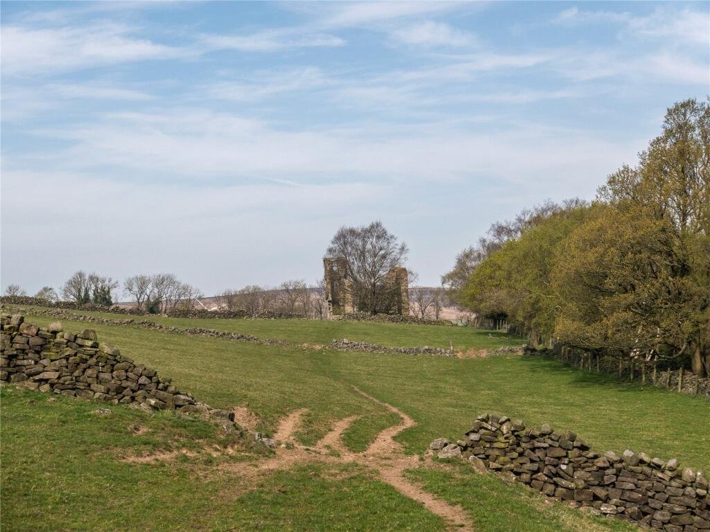 A ruined 17th-century hunting lodge in Yorkshire is on sale for £125,000 - with plans to transform it into a stunning three-bedroom home in a scenic rural setting.