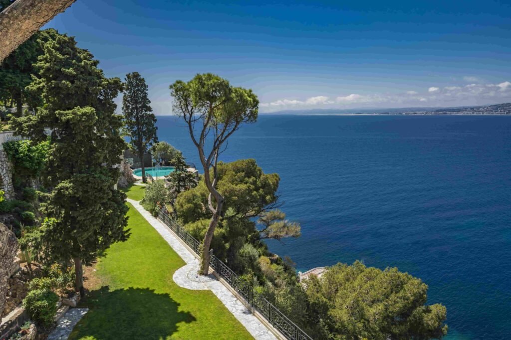 Sean Connery's former French Riviera mansion used in a Bond film is for sale at £20m - featuring sea views, classic French style and an indoor pool with gardens.