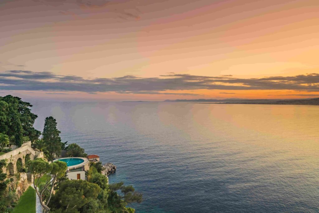 Sean Connery's former French Riviera mansion used in a Bond film is for sale at £20m - featuring sea views, classic French style and an indoor pool with gardens.