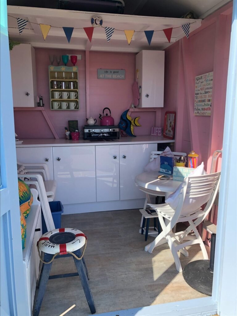 A tiny 13ft beach hut on Avon Beach, Dorset, with sea views and minimal facilities is on sale for £110,000 - offering a private summer spot despite no toilets or showers.
