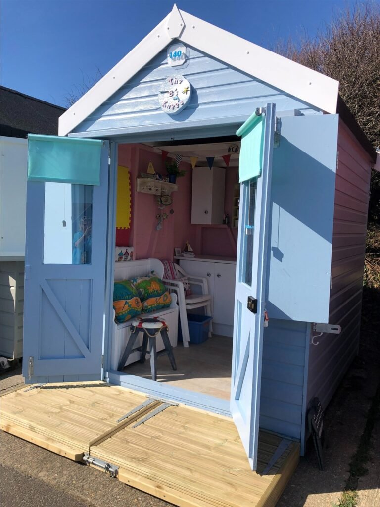 A tiny 13ft beach hut on Avon Beach, Dorset, with sea views and minimal facilities is on sale for £110,000 - offering a private summer spot despite no toilets or showers.