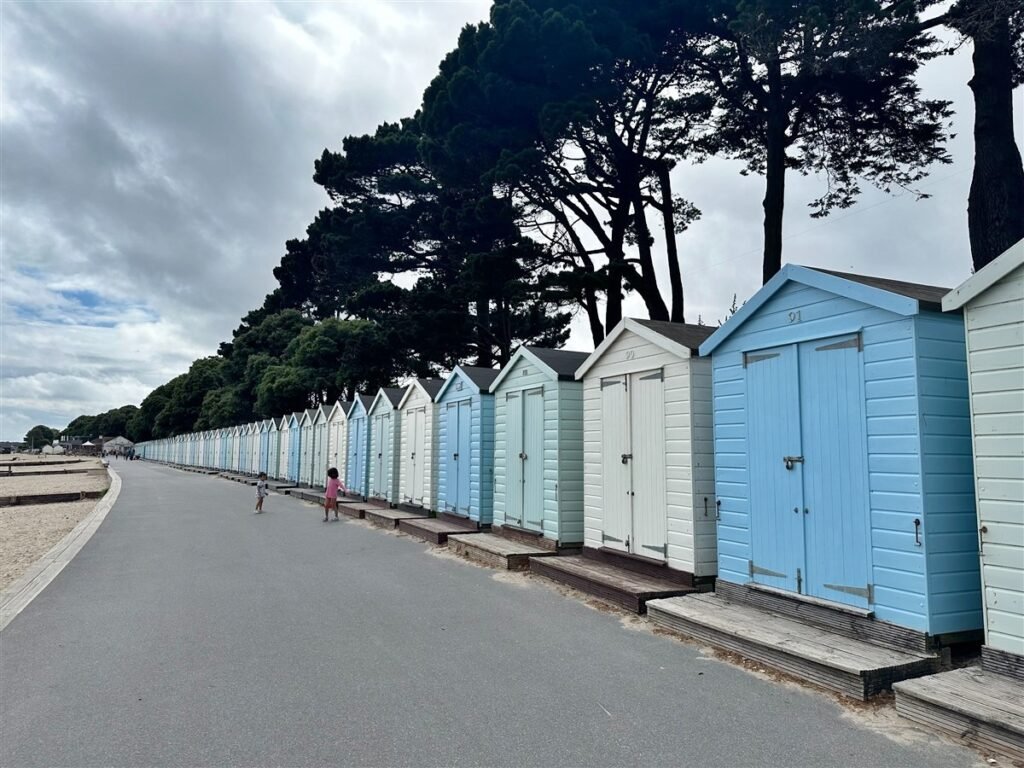 A tiny 13ft beach hut on Avon Beach, Dorset, with sea views and minimal facilities is on sale for £110,000 - offering a private summer spot despite no toilets or showers.