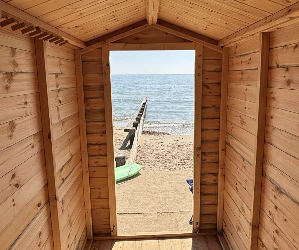 A tiny 4x8ft beach hut in Swanage is for sale at £55,000 - offering sea views, freehold ownership and no stamp duty, making it a rare coastal investment opportunity.